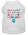 Mom and Dad are getting me a Human Dog Shirt - Big Sister Dog Shirt - Pregnancy Announcement Sister Pet Shirt - Baby Announcement Dog Tee