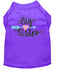 Personalized Big Sister Dog Shirt - Custom Big Sister Dog Shirt - Embroidered BSister  Pet Shirt - Personalized Big Sister Dog Tee - Tank