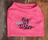 Personalized Big Sister Dog Shirt - Custom Big Sister Dog Shirt - Embroidered BSister  Pet Shirt - Personalized Big Sister Dog Tee - Tank