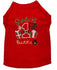 Dog Christmas Shirt - Personalized Dog Clothes - Santa's #1 Fan - Dog Shirt - Dog Holiday Clothes - Christmas Dog Clothes - Santa Dog Shirt