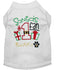 Dog Christmas Shirt - Personalized Dog Clothes - Santa's #1 Fan - Dog Shirt - Dog Holiday Clothes - Christmas Dog Clothes - Santa Dog Shirt