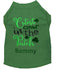 Dog St. Patrick's  Shirt - Cutest Clover in the Patch - Personalized Dog Shirt - St. Patty's Dog Clothes  - Custom Dog Shirt - Shamrock