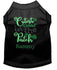 Dog St. Patrick's  Shirt - Cutest Clover in the Patch - Personalized Dog Shirt - St. Patty's Dog Clothes  - Custom Dog Shirt - Shamrock