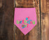 Birthday Girl Dog Bandana Dog Birthday Bandana Custom Dog Bandana Personalized Dog Bandana Dog Scarf Embroidered Dog Bandana