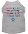 Quick Ship - Mom and Dad are getting me a Human Dog Shirt - Quick Fast Shipping - Pregnancy Announcement Pet Shirt - Baby Announcement Dog