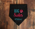 Dog Baby Announcement Bandana - Big Sister Dog Bandana - Big Sis Dog Photo Prop - Big Sister To Be Pregnancy Announcement - Dog Baby