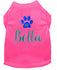 Personalized Dog Shirt - Custom Dog Shirt - Dog Paw Print Name T Shirt - Custom Name Dog Tee - Puppy Clothing - Embroidered Name Dog Shirt