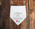 Litter on Board Dog Bandana - Dog Pregnancy Announcement - Dog Breeding - Neck Scarf - Litter Annoucement - Dog Breeder Gift