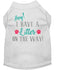 Litter on the Way Dog Shirt - Dog Pregnancy Announcement - Dog Breeding - Dog Clothes - Litter Annoucement - Pet TShirt - Dog Breeder Gift