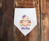 Girl Turkey Pet Bandana Thanksgiving Dog Bandana - Autumn Dog Clothes - Fall Pet Clothes Neck Scarf