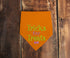 Tricks for Treats Halloween Dog Bandana, Tie on Bandana, Neck Scarf, Pet Costume