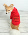 Official Cookie Tester Embroidered Dog Hoodie Custom Christmas Pet Hoodie Dog Sweatshirt  Puppy Clothing  Personalized Dog Clothes