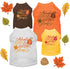 Fall Dog Shirt Autumn Dog Shirt Pumpkins Please Sweeter Than Pumpkin Spice Dog Thanksgiving Clothes Personalized Dog Shirt Custom Dog