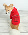 Santa Baby Embroidered Dog Hoodie Custom Christmas Pet Hoodie Dog Sweatshirt  Puppy Clothing  Personalized Dog Clothes Holiday Dog Clothes