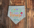 Spring Personalized Dog Bandana - Spring Has Sprung - Summer Dog Bandana - Dog Neck Scarf - Custom Dog Bandana - Personalized Dog Bandana