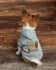 Dear Santa Embroidered Dog Hoodie Custom Christmas Pet Hoodie Dog Sweatshirt  Puppy Clothing Personalized Dog Clothes Holiday Clothes