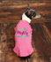 Tiny But Mighty - Personalized Dog Shirt - Small Dog Shirt - New Puppy Shirt - Girl dog shirt - Custom Dog Tee - Embroidered Name Dog