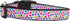 Confetti Paws Ribbon Nylon Dog Collar or Leash - Ribbon Dog Collar - Nylon Dog Leash - Matching Collar and Leash - Washable Dog Collar