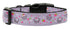 Cupcakes Dots Ribbon Nylon Dog Collar or Leash - Ribbon Dog Collar - Nylon Dog Leash - Matching Collar and Leash - Washable Dog Collar