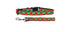 Christmas Argyle Ribbon Nylon Dog Collar or Leash - Ribbon Dog Collar - Nylon Dog Leash - Matching Collar and Leash - Washable Dog Collar